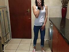 Peeing Jeans Stripping