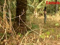 bbw outdoor creampie