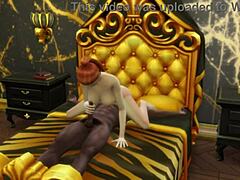 Curvy Redhead Anal Railed