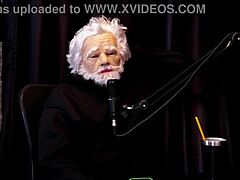 Brunette striptease reveal