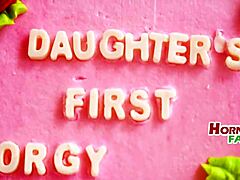 Latina Birthday Gangbang