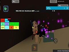 Saci devours beach babe