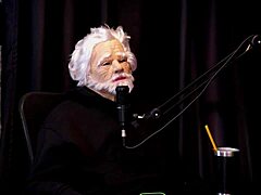 Brunette striptease reveal