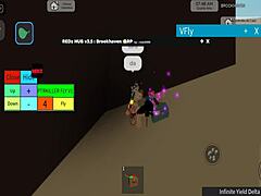 Saci devours beach babe