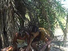 African Girls Jerking