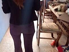 Horny Latina Blowjob