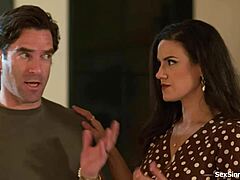 Wife Spanks During Suck