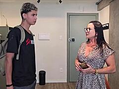 Milf's Intense Anal Lesson