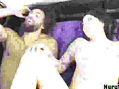 busty brunette doggy fuck