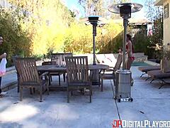 White Splash Threesome