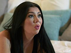 Wife Spanks During Suck