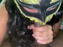 Swallowing Neighbor's Cock