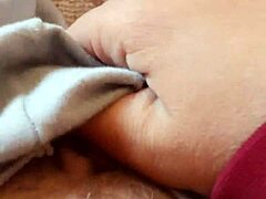 Milf Touches in Pajamas