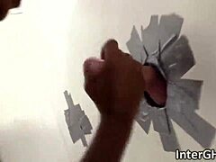 Slurping Glory Hole Cock