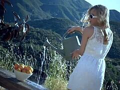 Passionate Outdoor Lesbian