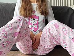 Stepsister Squirting Close Up