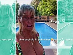 Granny Bikini Try-On