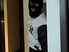 Busty Latina Burglar Pound