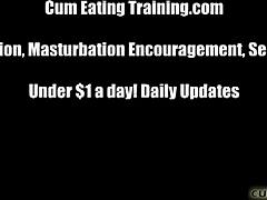 Cum Eating Instruction