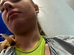 Public Creampie Squirting!