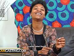 Ebony Model Interracial Fuck