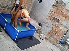 Poolside Sensual Vacation