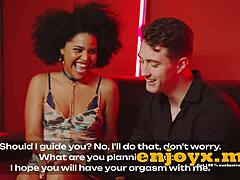 Brunette Kitchen Pounding