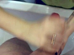 Shower Spy Blowjob Finish