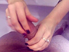 Shower Spy Blowjob Finish