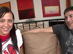 Teen Cheerleader Fucks Older
