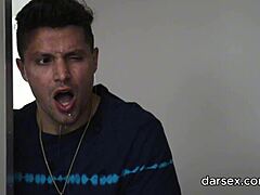 Brunette Teen Sucking