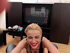 Blonde Deepthroats Cumload