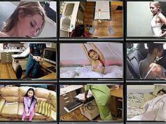 Freshman Hitachi Orgasm