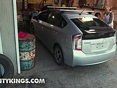 August Skye Garage Fuck