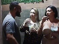 Pussy Pounded in Bathroom