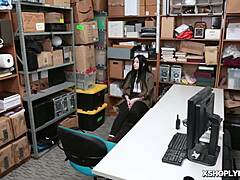 Big Tits Shoplifter Enjoyed