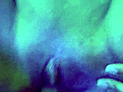 ebony girl stretched