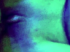 ebony girl stretched