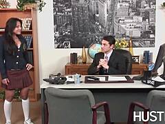 adrianna office banging