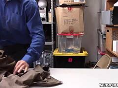 Big Tits Shoplifter Enjoyed