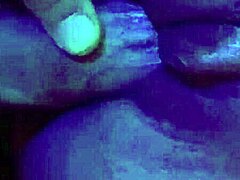 ebony girl stretched