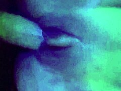 ebony girl stretched