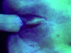 ebony girl stretched