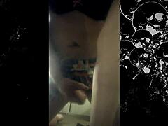 Amateur Shemale Masturbating