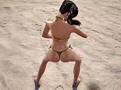 Xiaoyu Gold Bikini