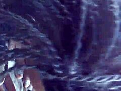 Interracial Public Blowjob