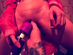 Tattooed Latina Buttplug