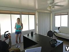 Lovely Blonde Interaction