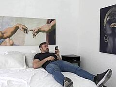 Intense maid assfucking