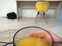 Russian Whore Fucks Landlord